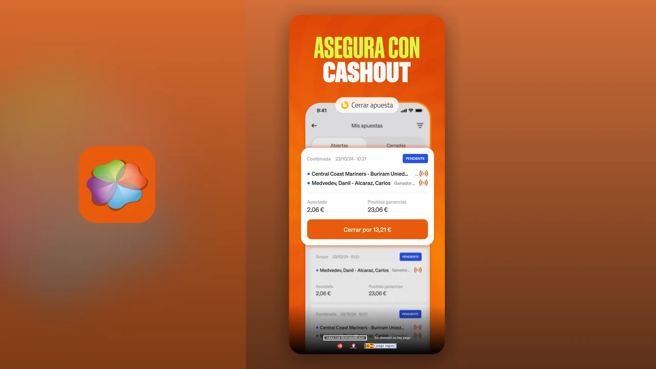 Captura oficial de la app de Luckia en la App Store española